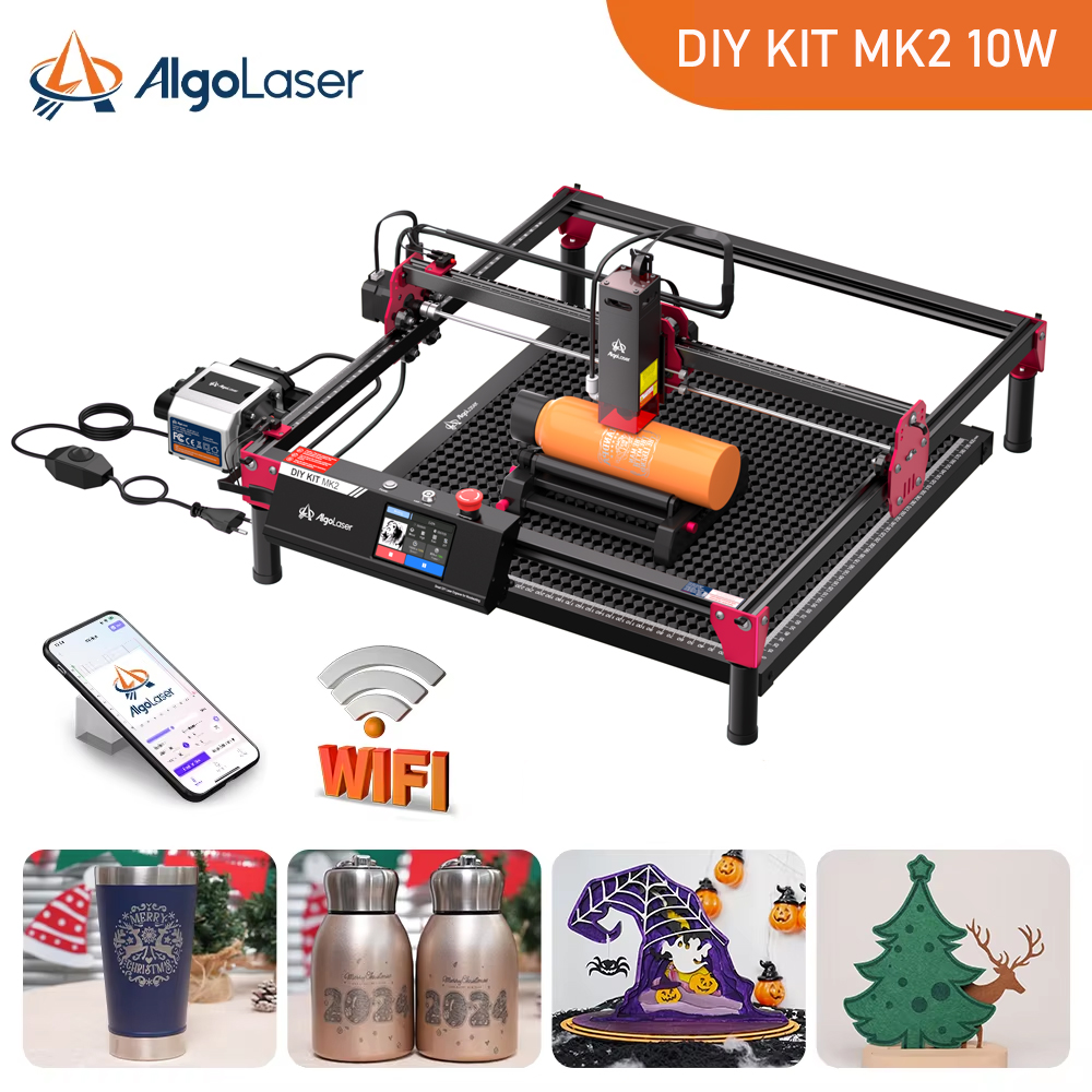 Industrial Laser Applications - AlgoLaser DIY KIT MK2 Laser Engraver