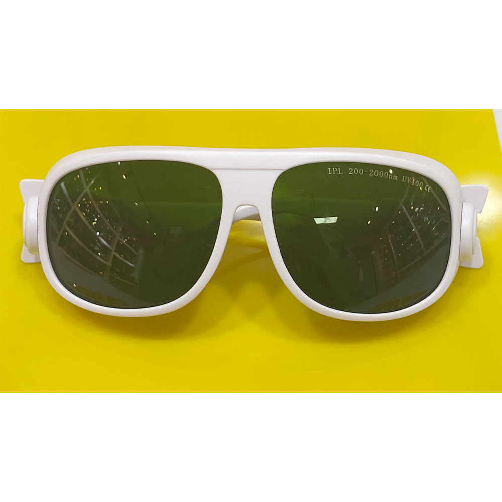 Laser Safety Goggles - Adjustable Temple Arms IPL 200-2000nm Laser