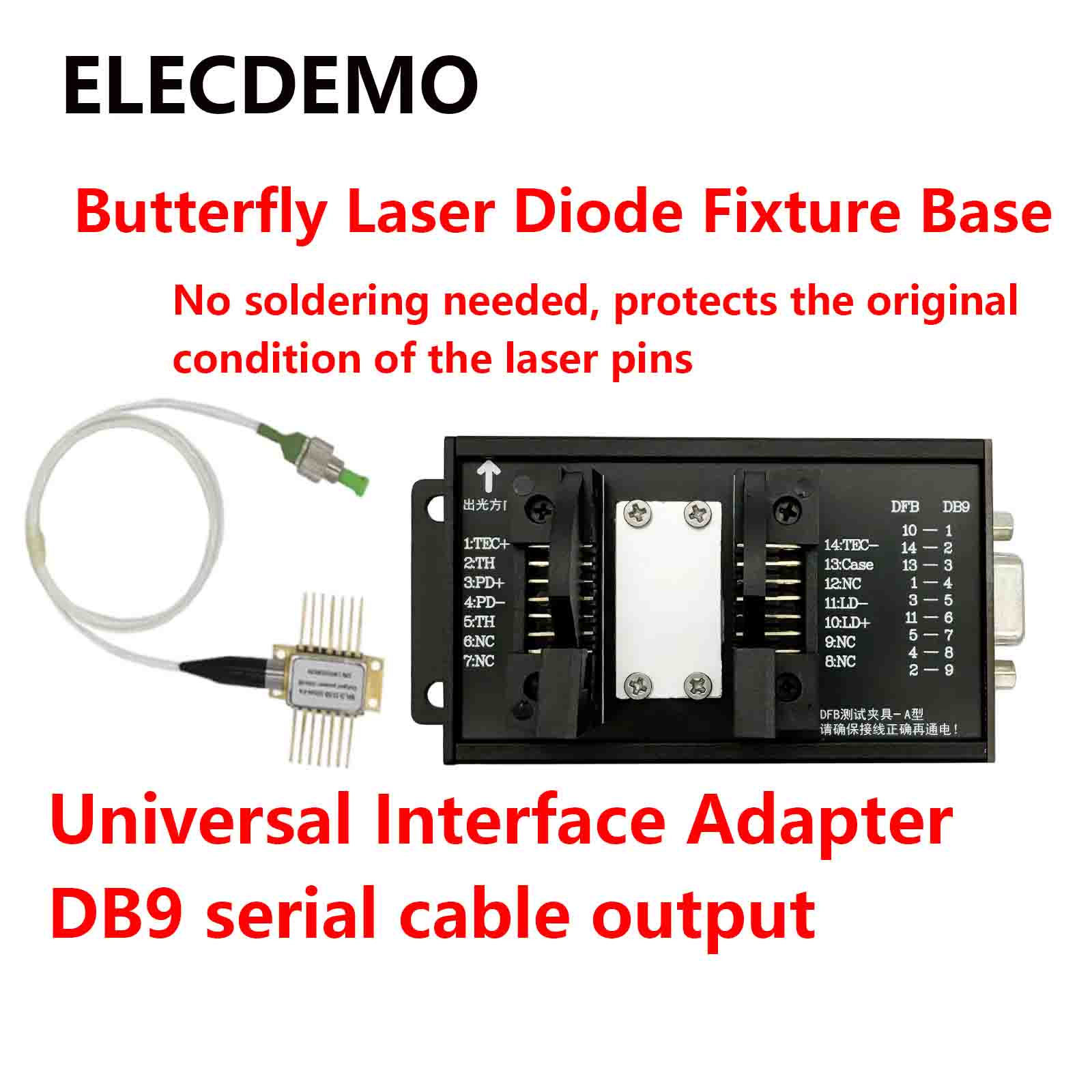 Laser Controller Board - 14Pin Mount Base, DFB Butterfly Laser