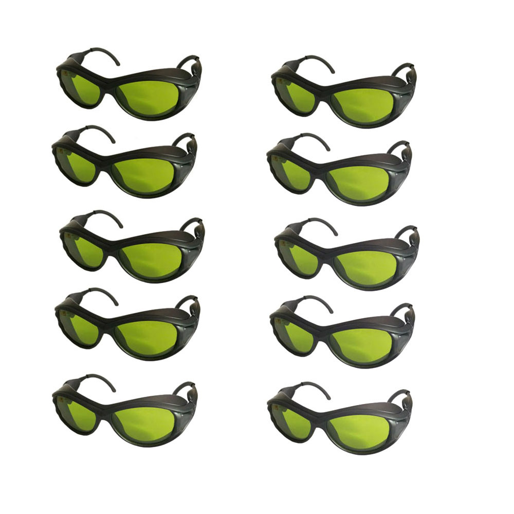 10pcs 200nm-2000nm UV400 IPL L - Laser Safety Goggles ulasan dan harga