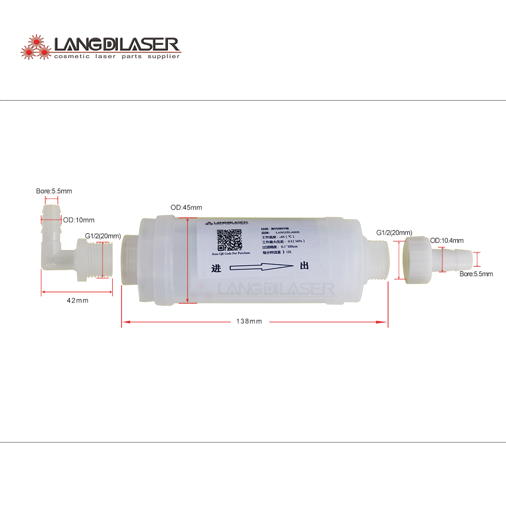 Diode Laser Water Filter Syste - Industrial Laser Machine Hair Removal ulasan dan harga