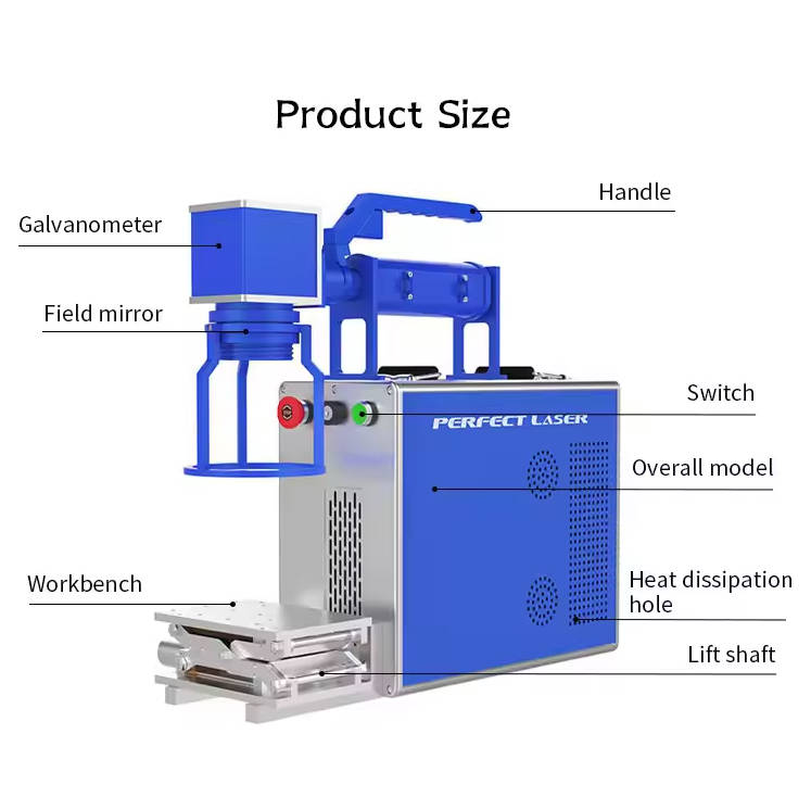 20W/30W/50W S4 Fiber Laser Mar - Industrial Laser Marking ulasan dan harga