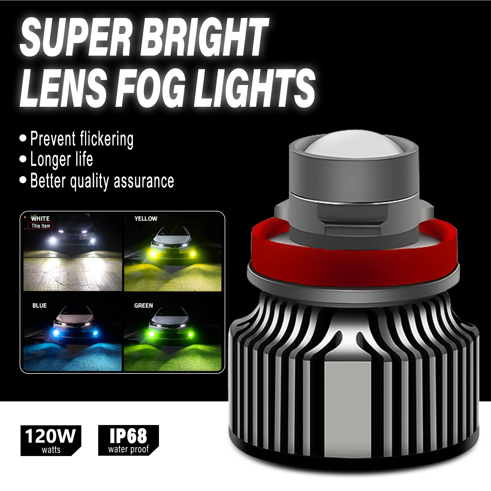 H11 Led Fog Light Bulb Laser L - Industrial Green Laser ulasan dan harga