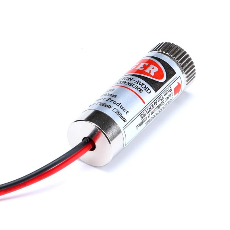 650nm 5mW Red Point / Line / C - Industrial Laser Line ulasan dan harga