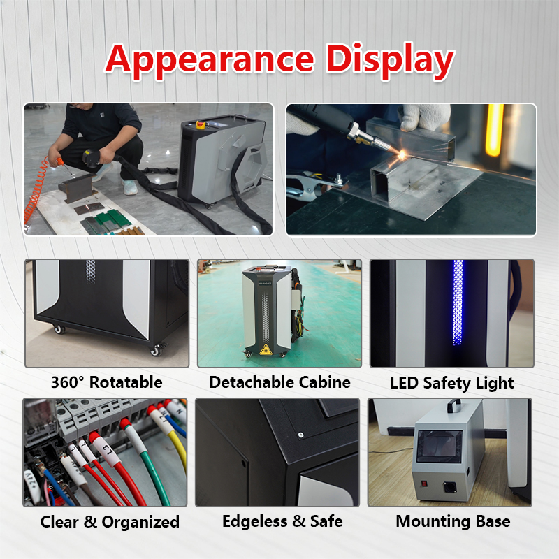 Laser Welding Equipment Handhe - Industrial Laser Welding Iron ulasan dan harga