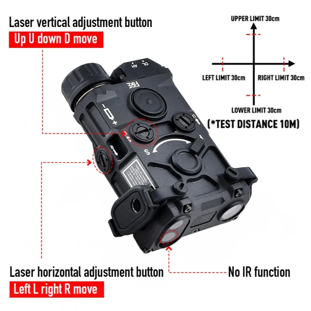 Tactical OGL Nylon Plastic LED - Industrial Green Laser ulasan dan harga