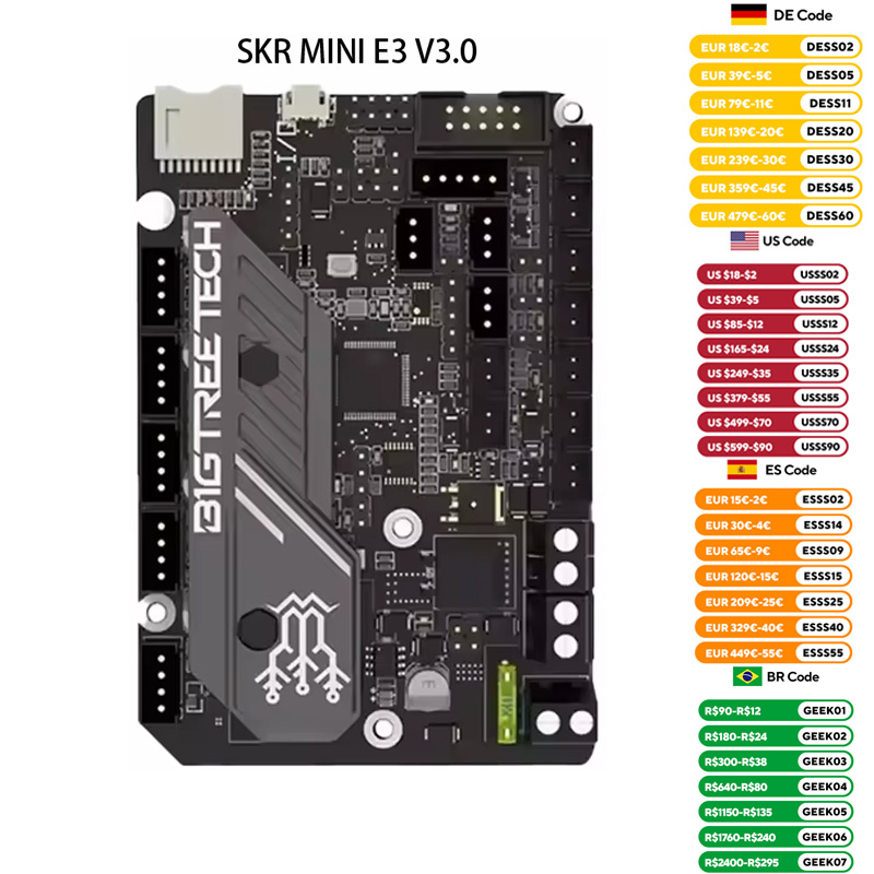 BIGTREETECH SKR MINI E3 V3.0 3 - Laser Controller Board ulasan dan harga