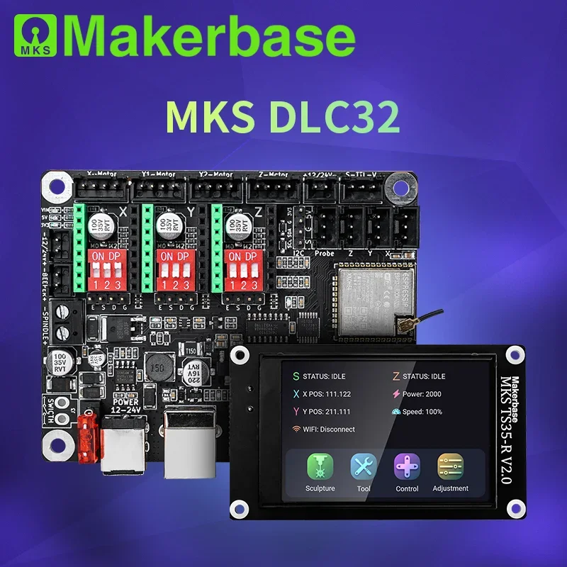 Makerbase MKS DLC32 Grbl Contr - Laser Controller Board ulasan dan harga