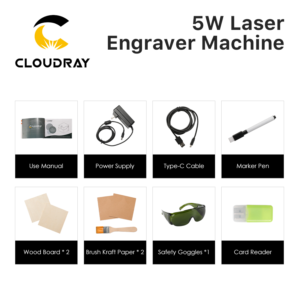 Cloudray Laser Engraver BM1 Ma - Industrial Laser Applications ulasan dan harga